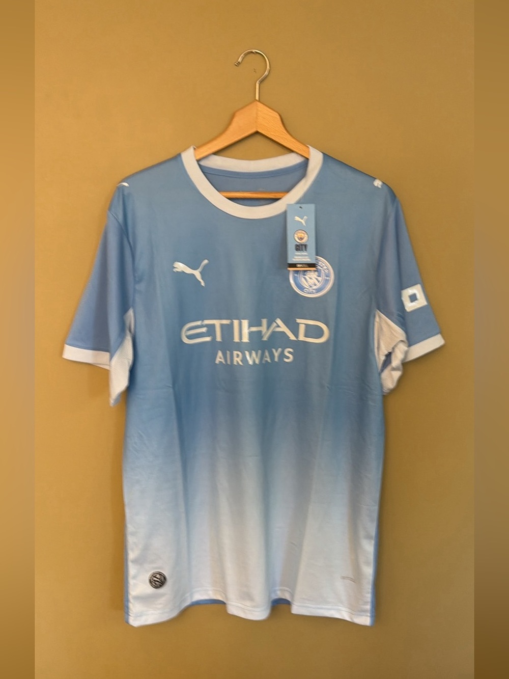 25/26 Puma Manchester City Haaland #9 Home Jersey Size XL